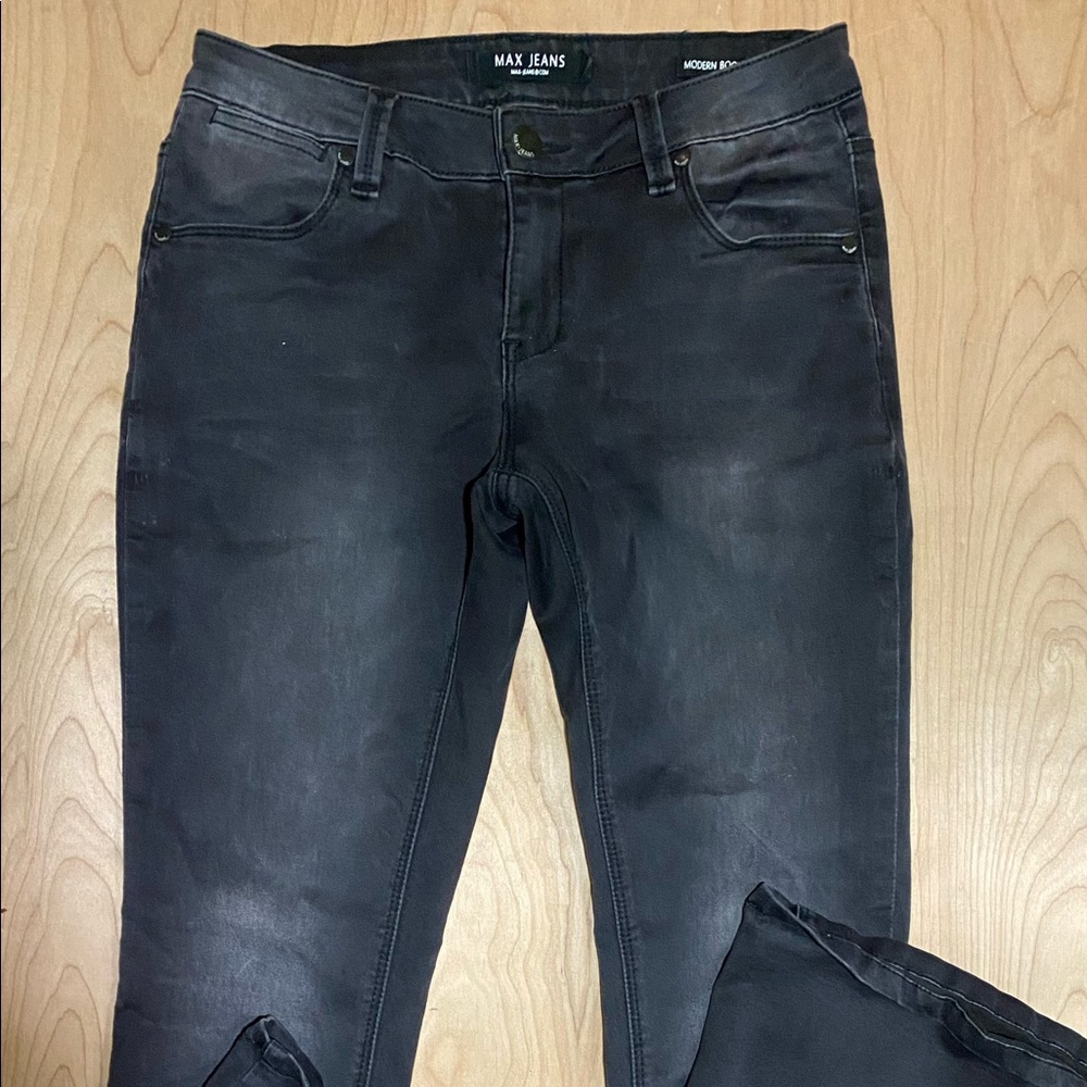 Max Jeans Jeans | Modern Boot | Black | Size 2